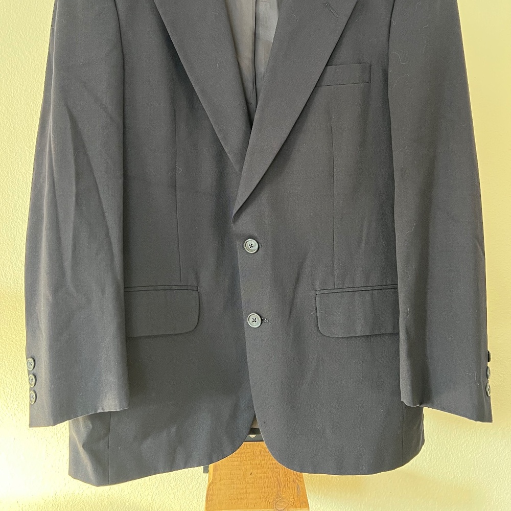Men's Briar And Hearth Dark Navy Blazer View 2